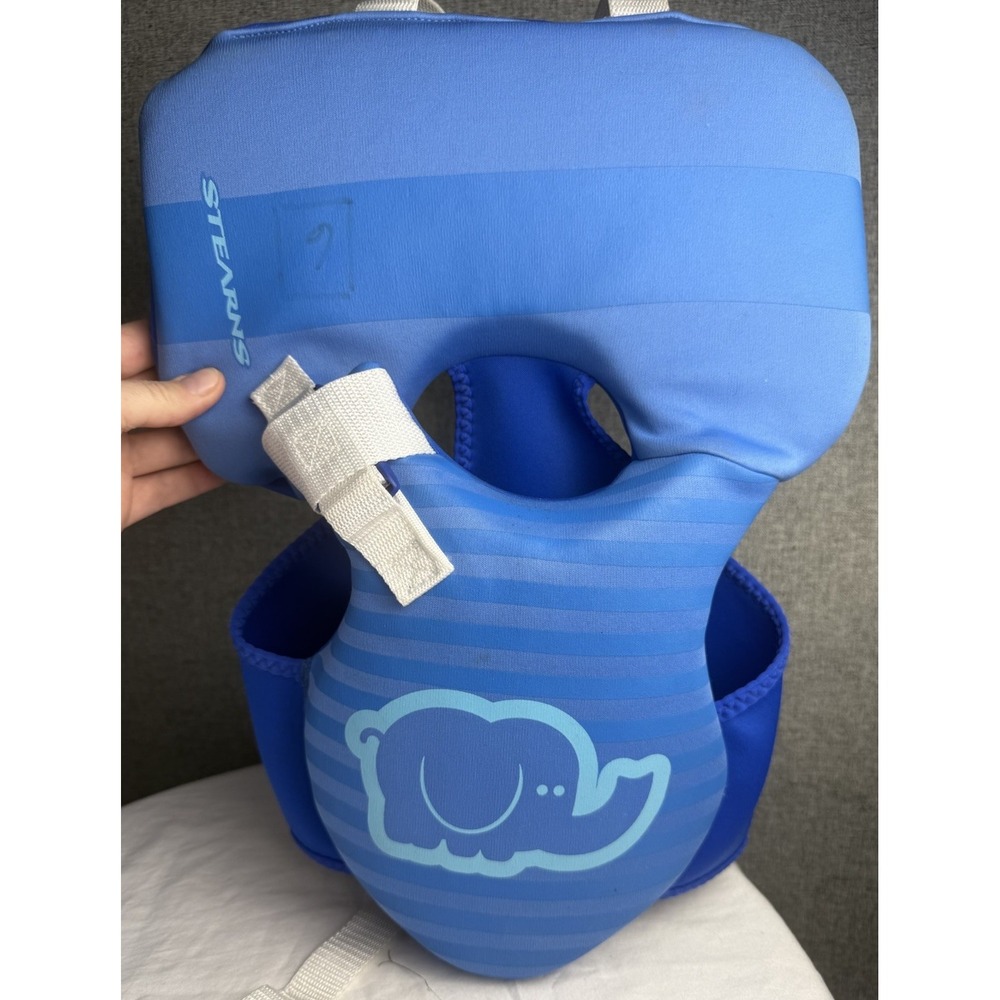 Stearns Blue Puddle Jumper‎ Infant Life Buoyant Vest Jacket 30lbs or Less